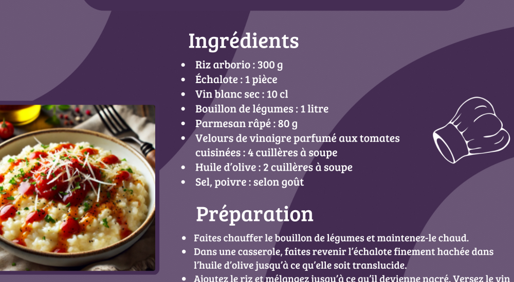 recette risotto tomates cuisinées